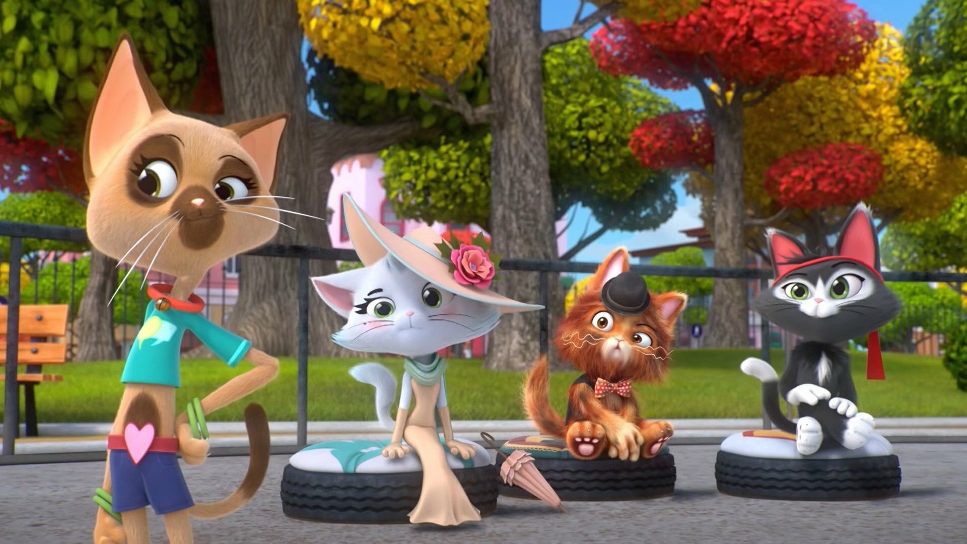 44 Gatos : A Grande Corrida dos Gatinhos