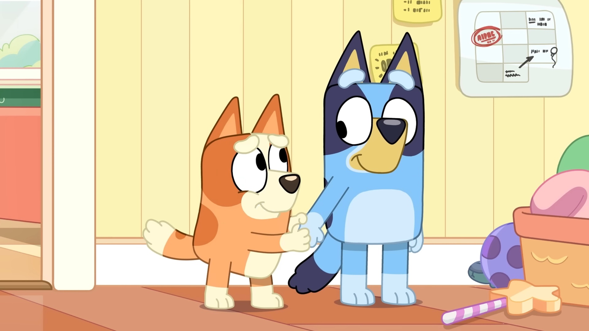 Bluey : Tina; Observação de Baleia