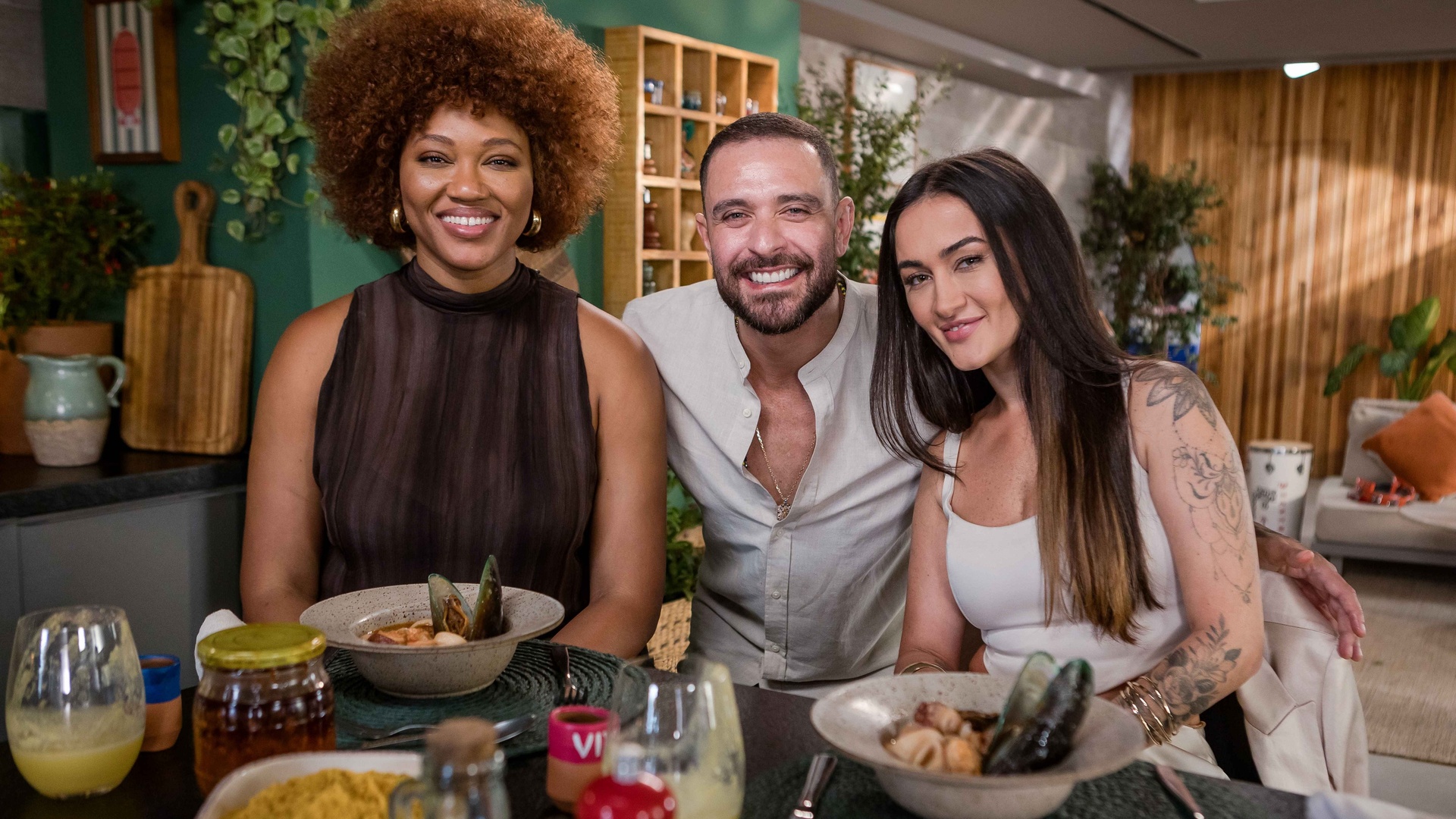 Diogo na Cozinha : Luedji Luna e Gabi Melim