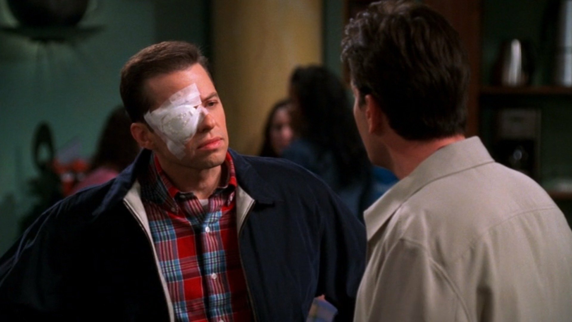 Two and a Half Men : A Low, Guttural Tongue-Flapping Noise