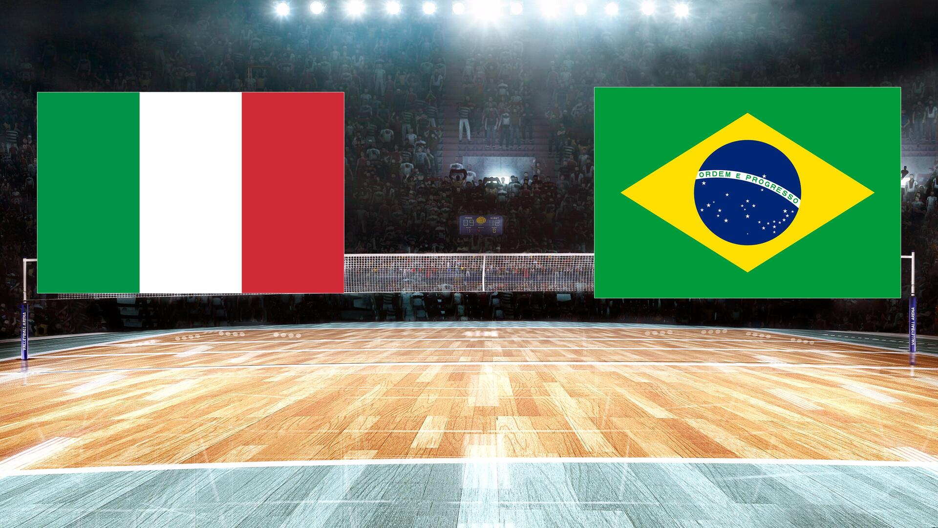 Final: Itália x Brasil - Liga das Nações de Vôlei Feminino : Final: Itália x Brasil