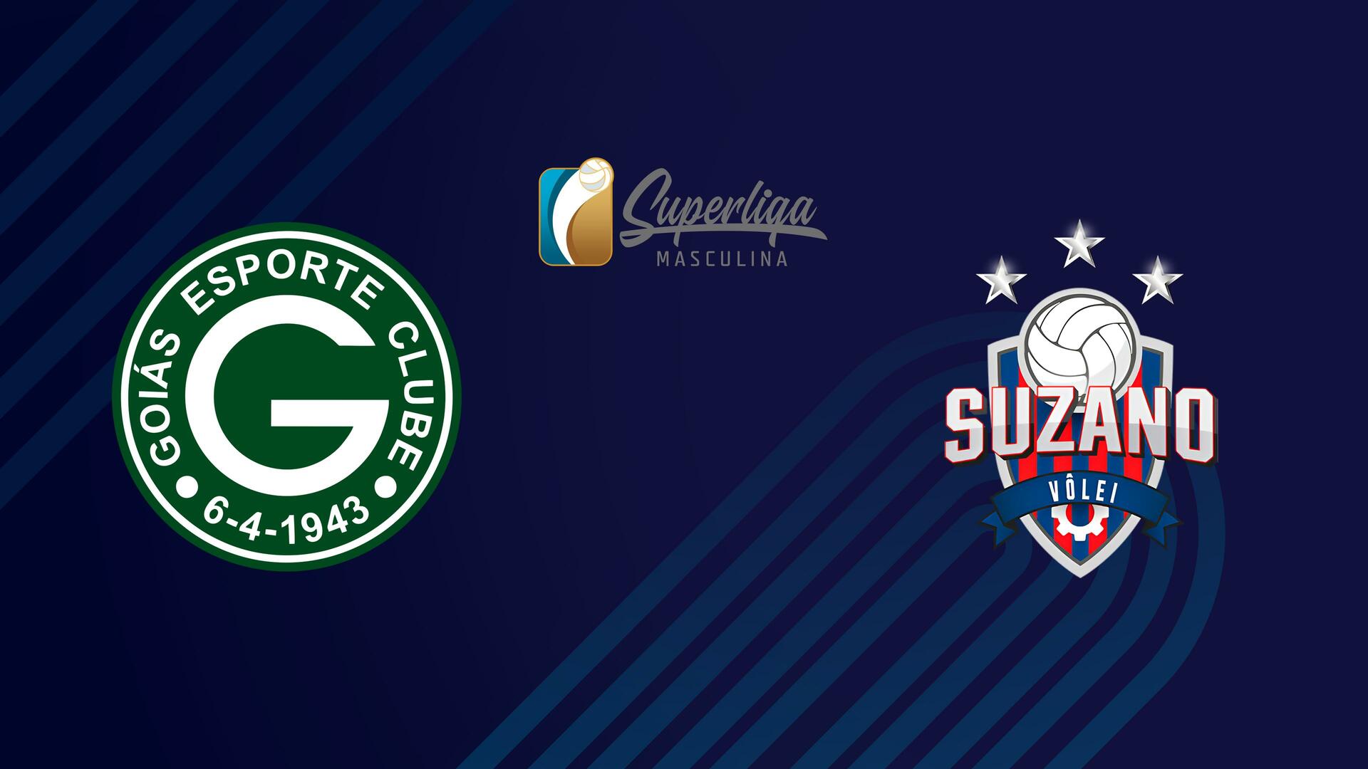 Goiás x Suzano - Superliga Masculina de Vôlei : Goiás x Suzano