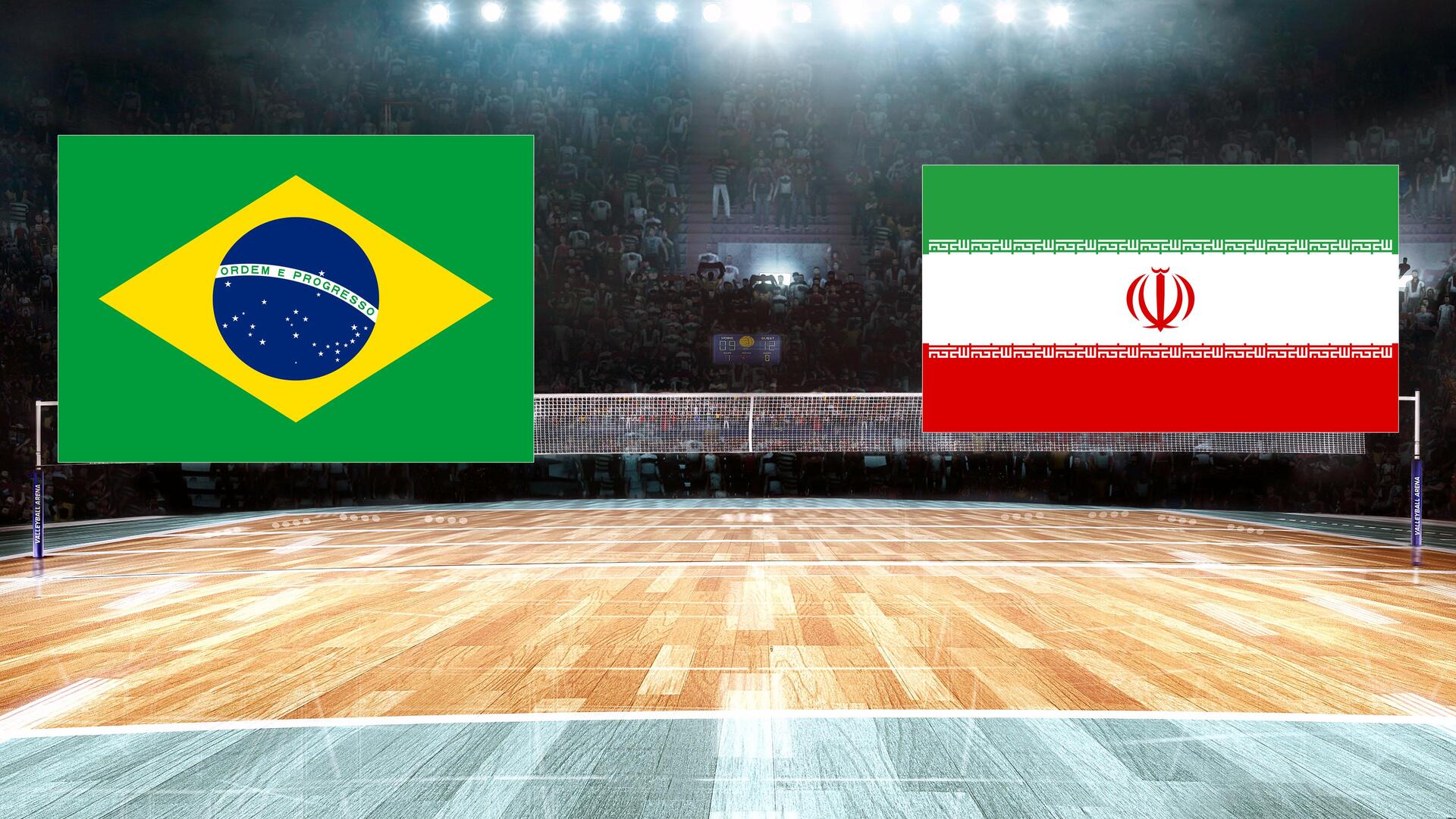 Brasil x Irã - Liga das Nações de Vôlei Masculino : Brasil x Irã