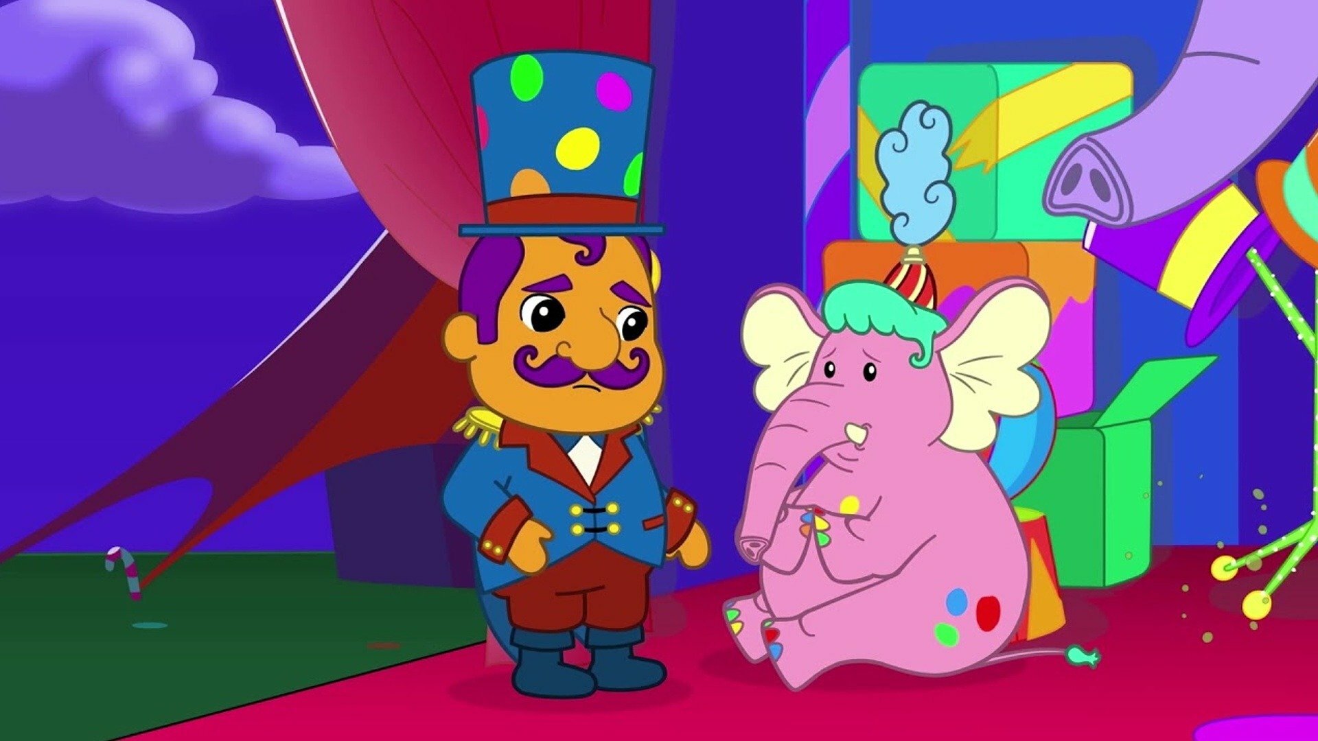 Os Chocolix : Circo dos Elefantes