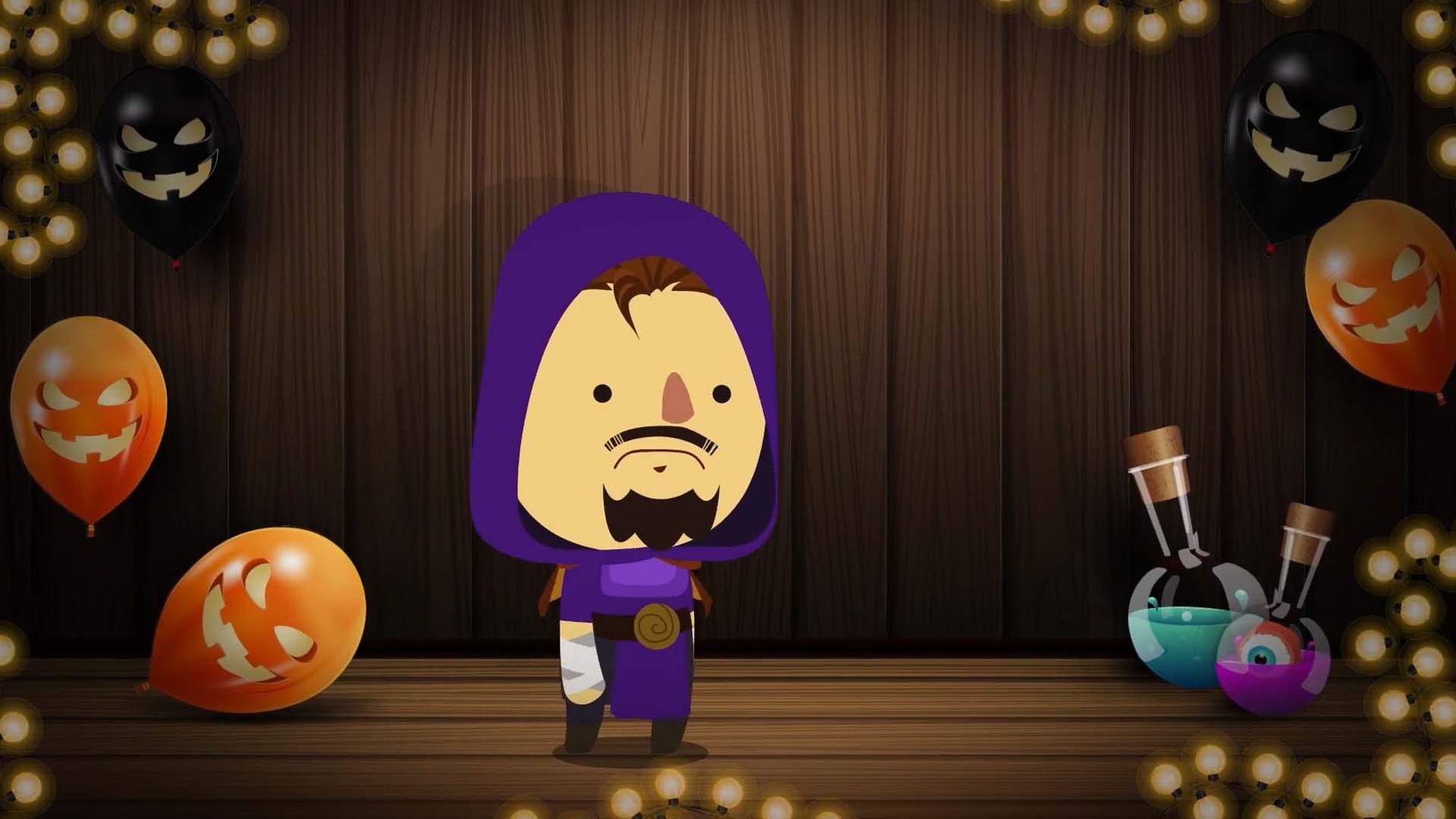 Mansão Halloween : O Feiticeiro