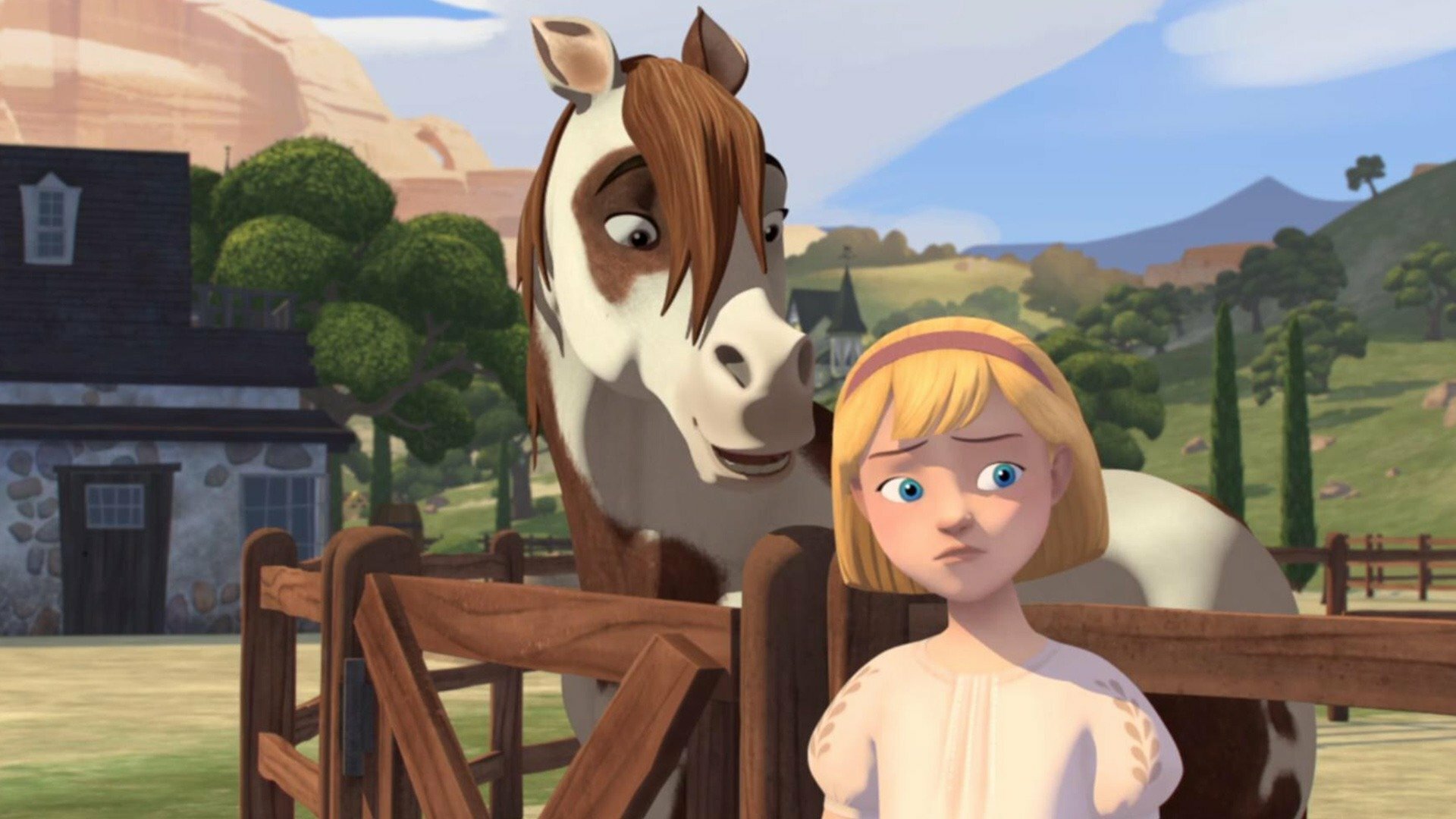 Spirit - Cavalgando Livre : Lucky e a Competição