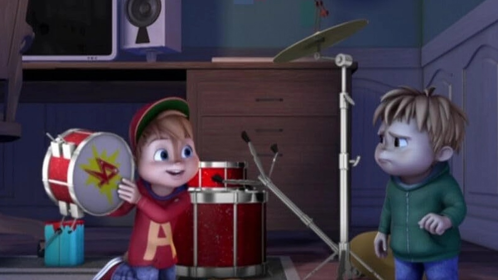Alvinnn!!! E os Esquilos : O Pequeno Baterista