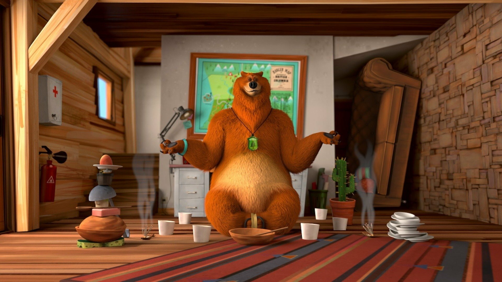 Grizzy e os Lemmings : Urso Zen
