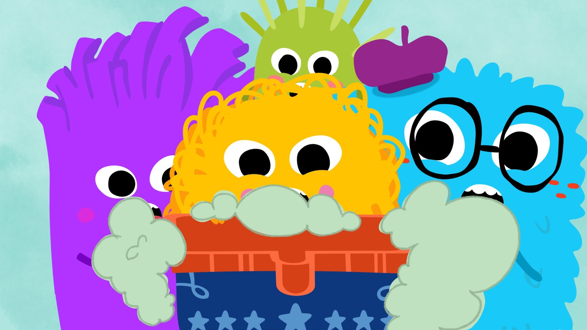 Hey Fuzzy Yellow : Banquete das Tartarugas Escondidas