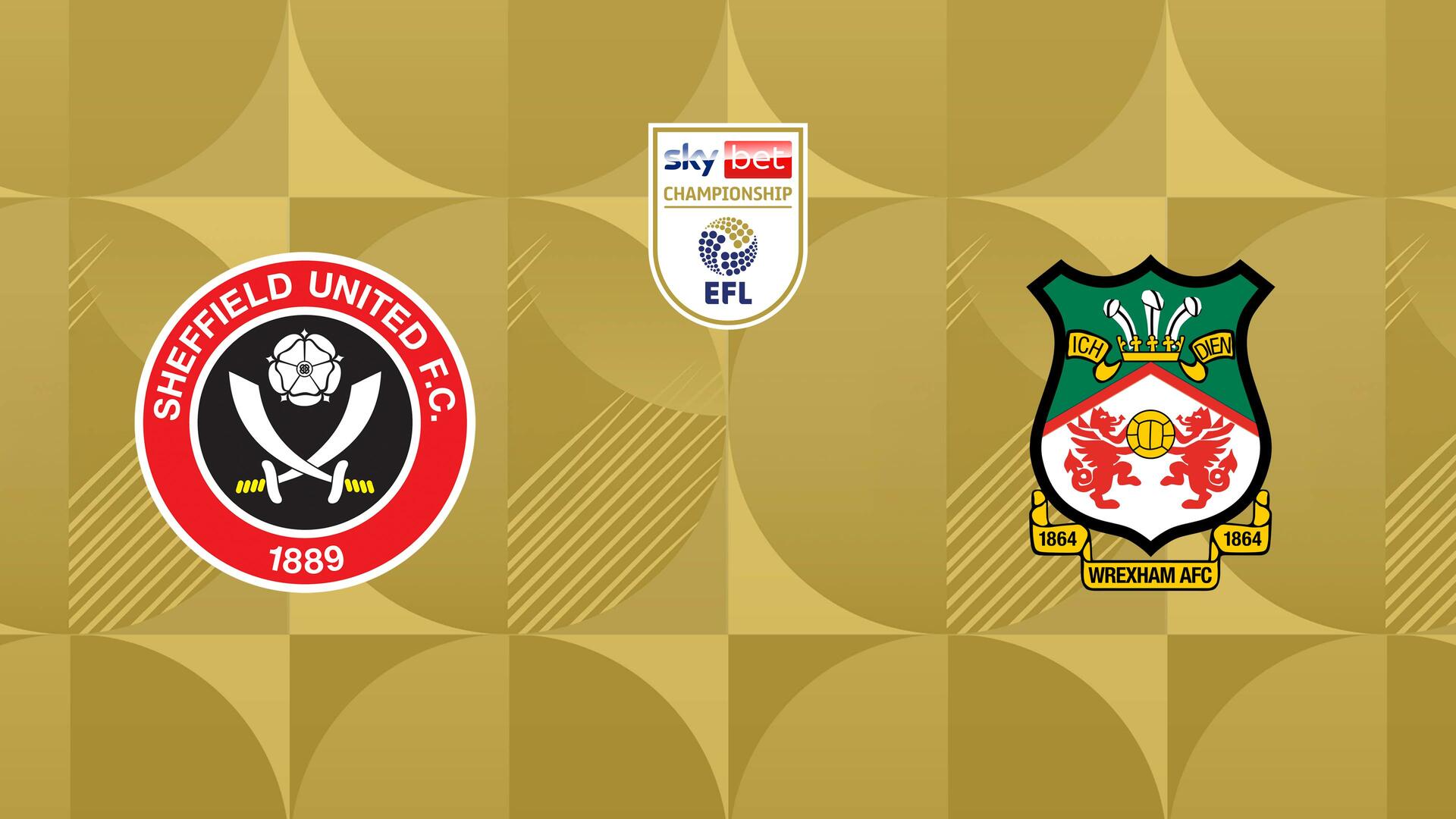 Sheffield United x Wrexham - Campeonato Inglês - Segunda Divisão : Sheffield United x Wrexham