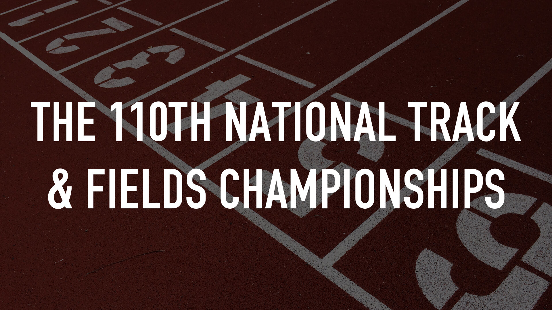 The 110th National Track & Fields Championships : Second Day