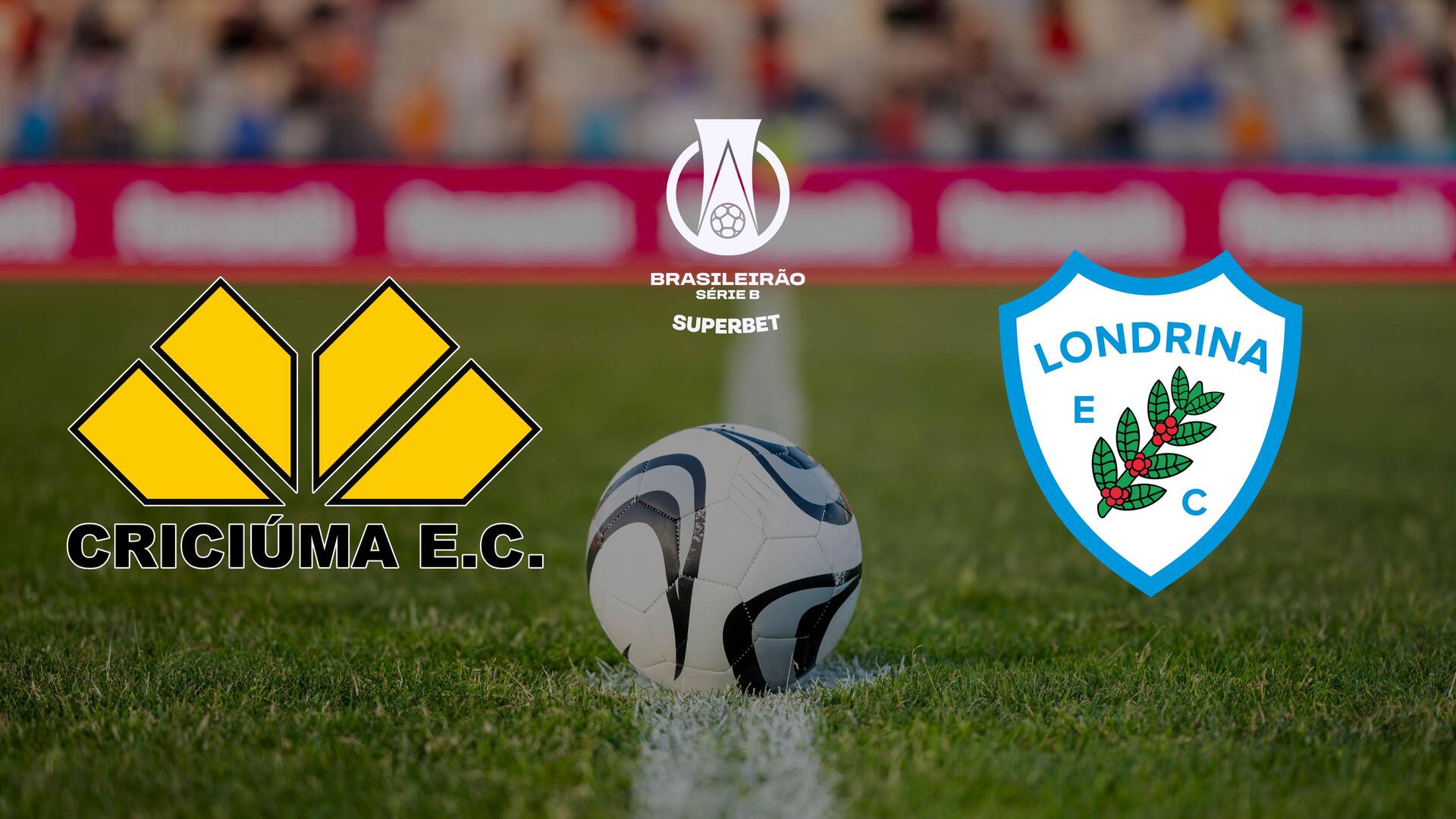 Criciúma x Londrina - Campeonato Brasileiro - Série B : Criciúma x Londrina