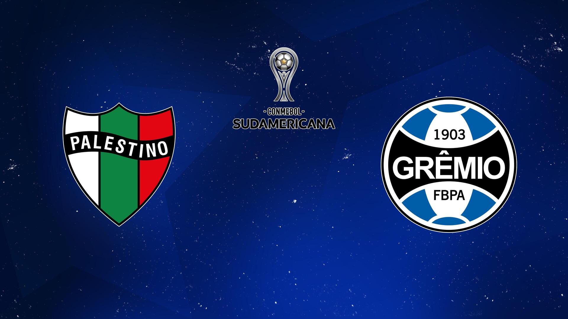 Palestino x Grêmio - Copa Sul-Americana : Palestino x Grêmio