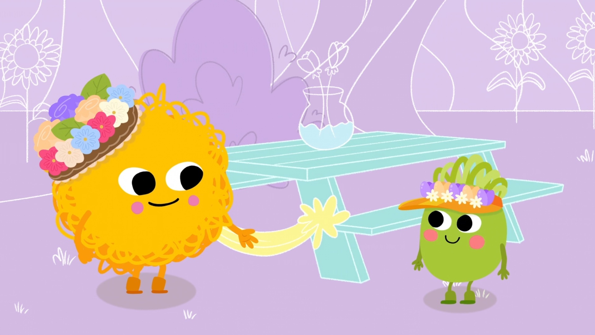 Hey Fuzzy Yellow : Almofada do Céu Girassol