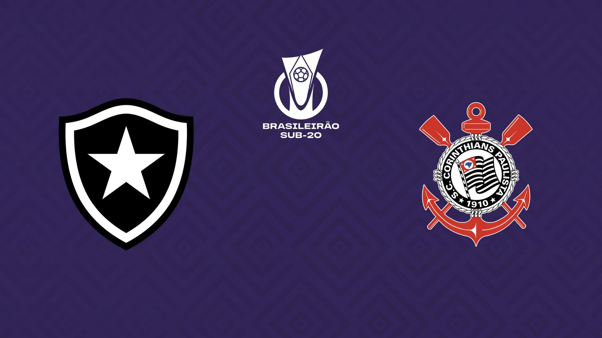 Botafogo x Corinthians - Campeonato Brasileiro Sub-20 : Botafogo x Corinthians