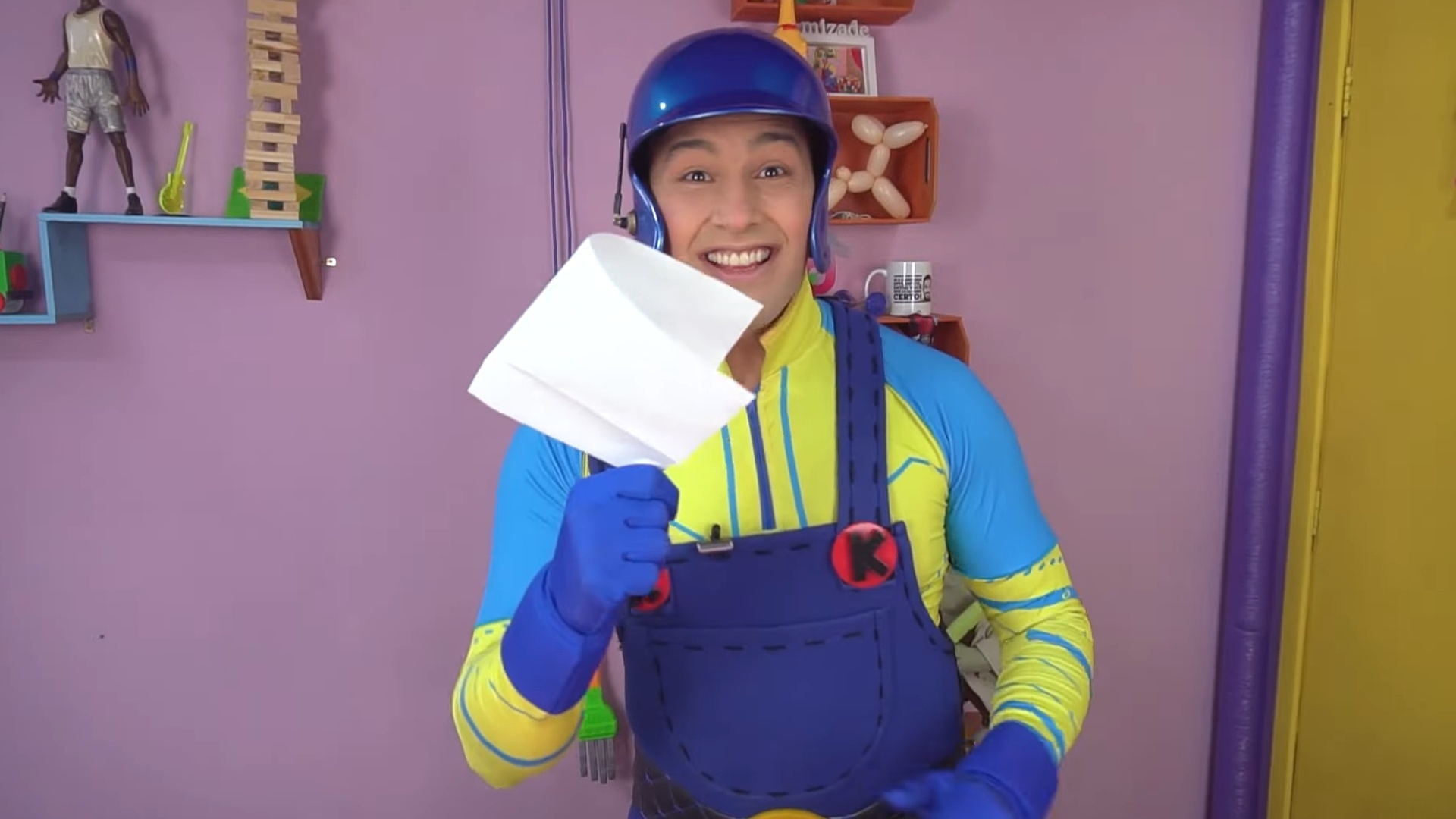 Mundo de Kaboo : Brincadeira com Papel