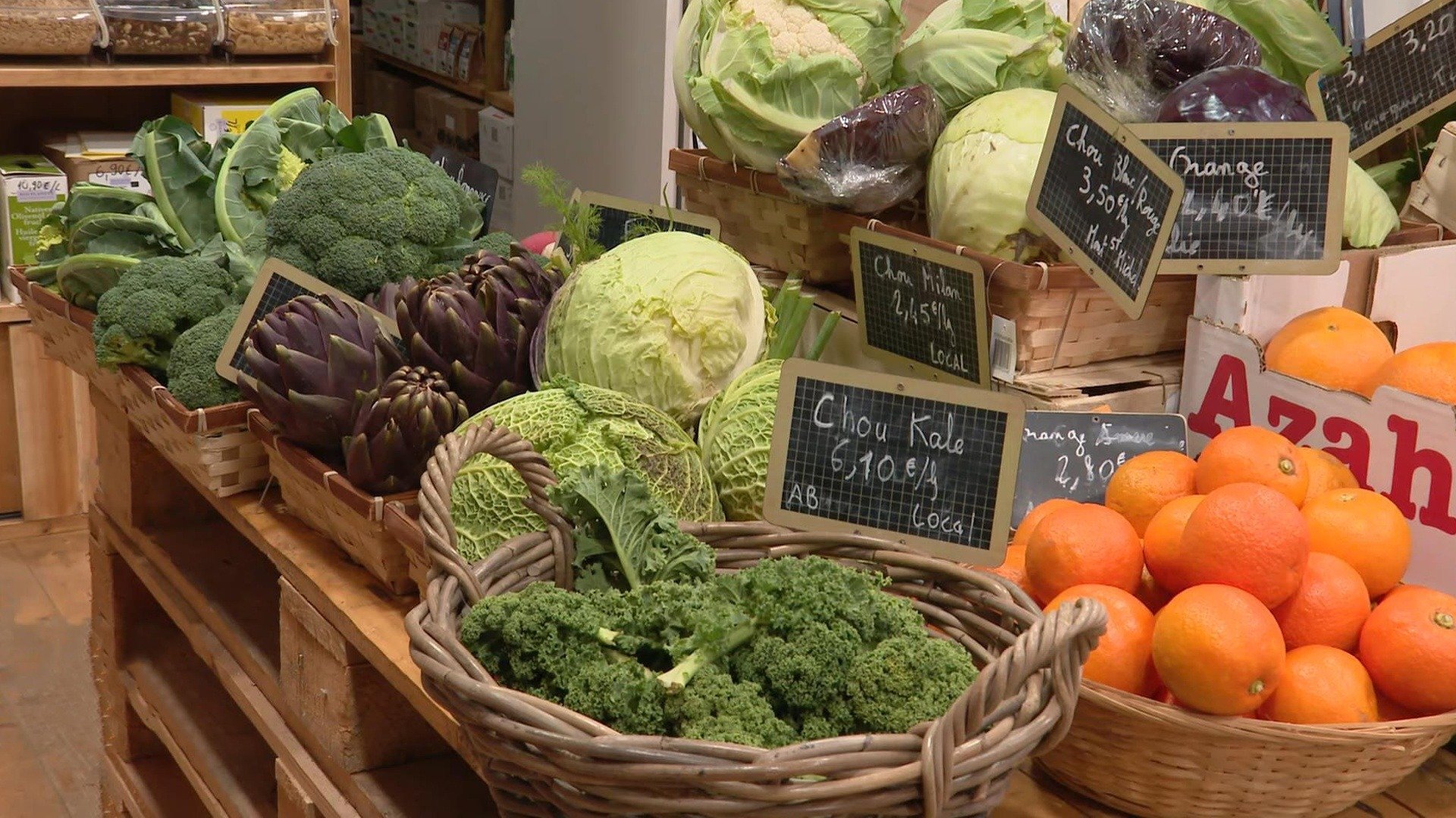 Pistes vertes : Épicerie du Coing