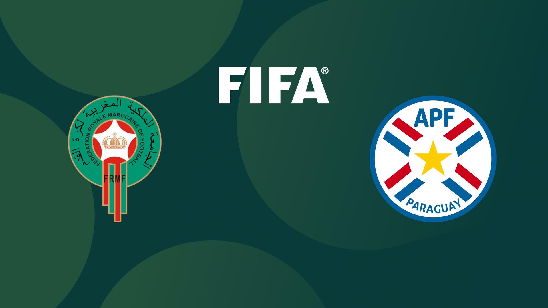 Marrocos x Paraguai - Amistoso Internacional de Futebol Masculino : Marrocos x Paraguai