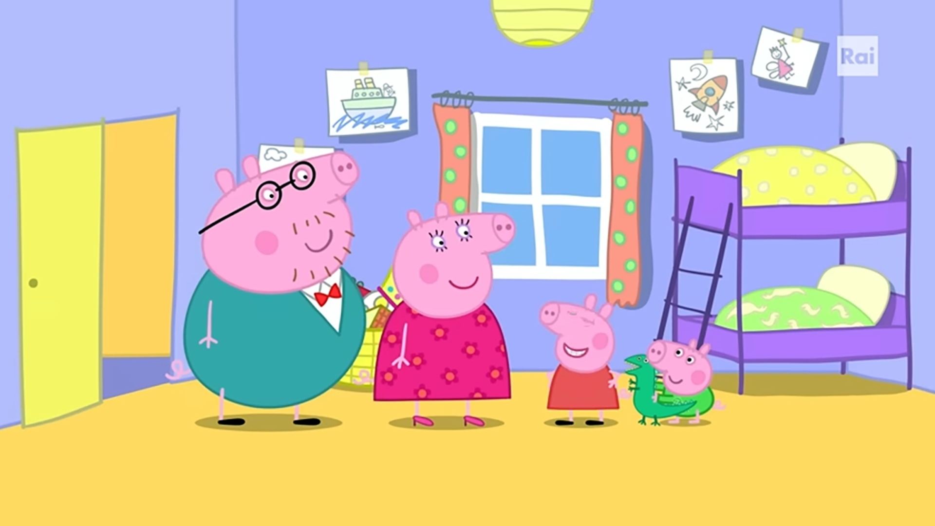 Peppa : Acordada até Tarde