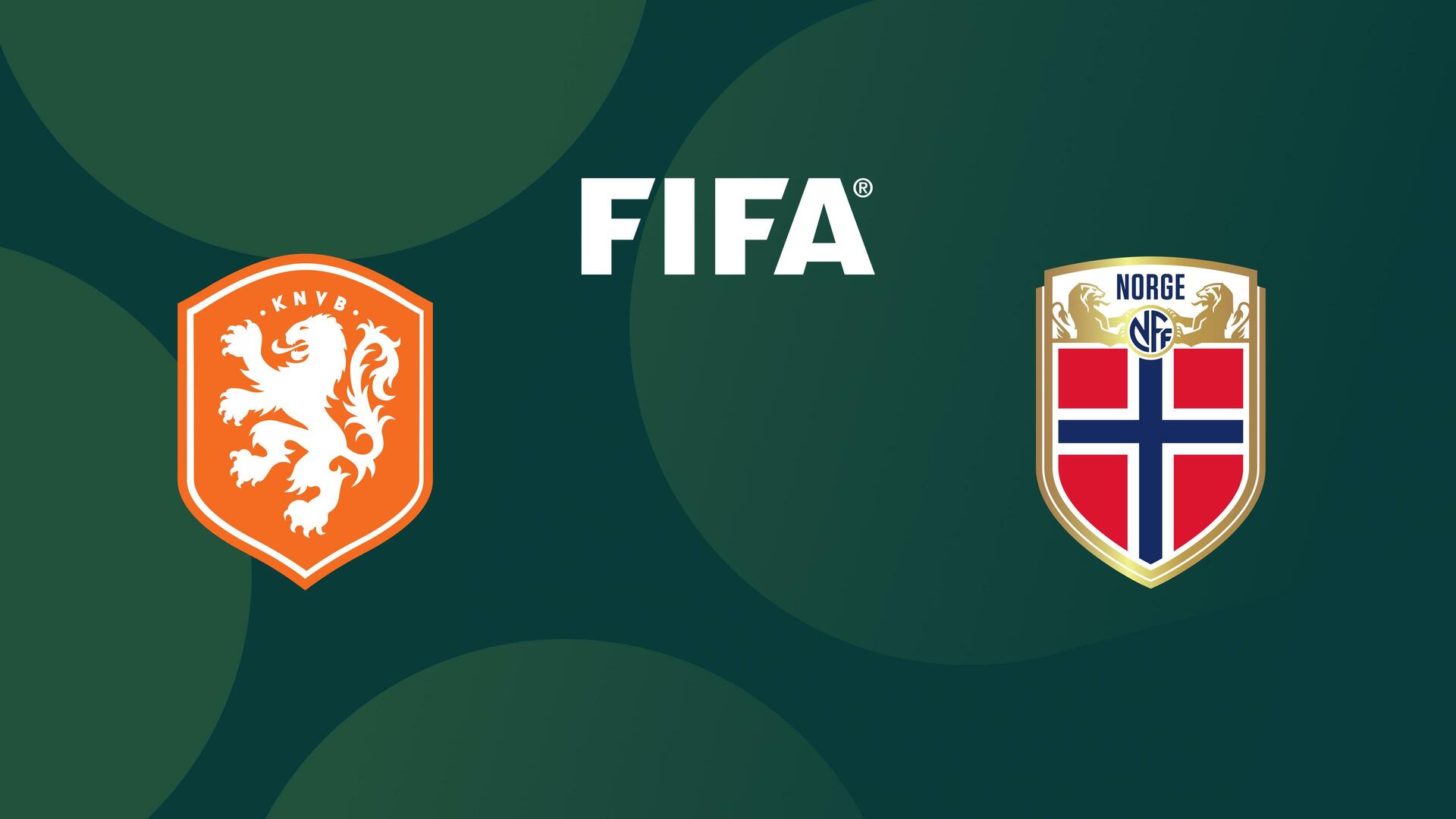 Países Baixos x Noruega - Amistoso Internacional de Futebol Masculino : Países Baixos x Noruega