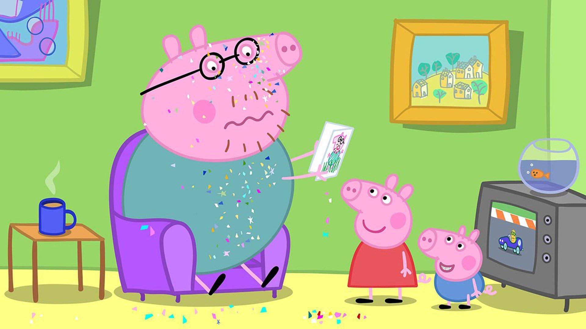 Peppa Pig : T6 EP13 - Dia dos Pais