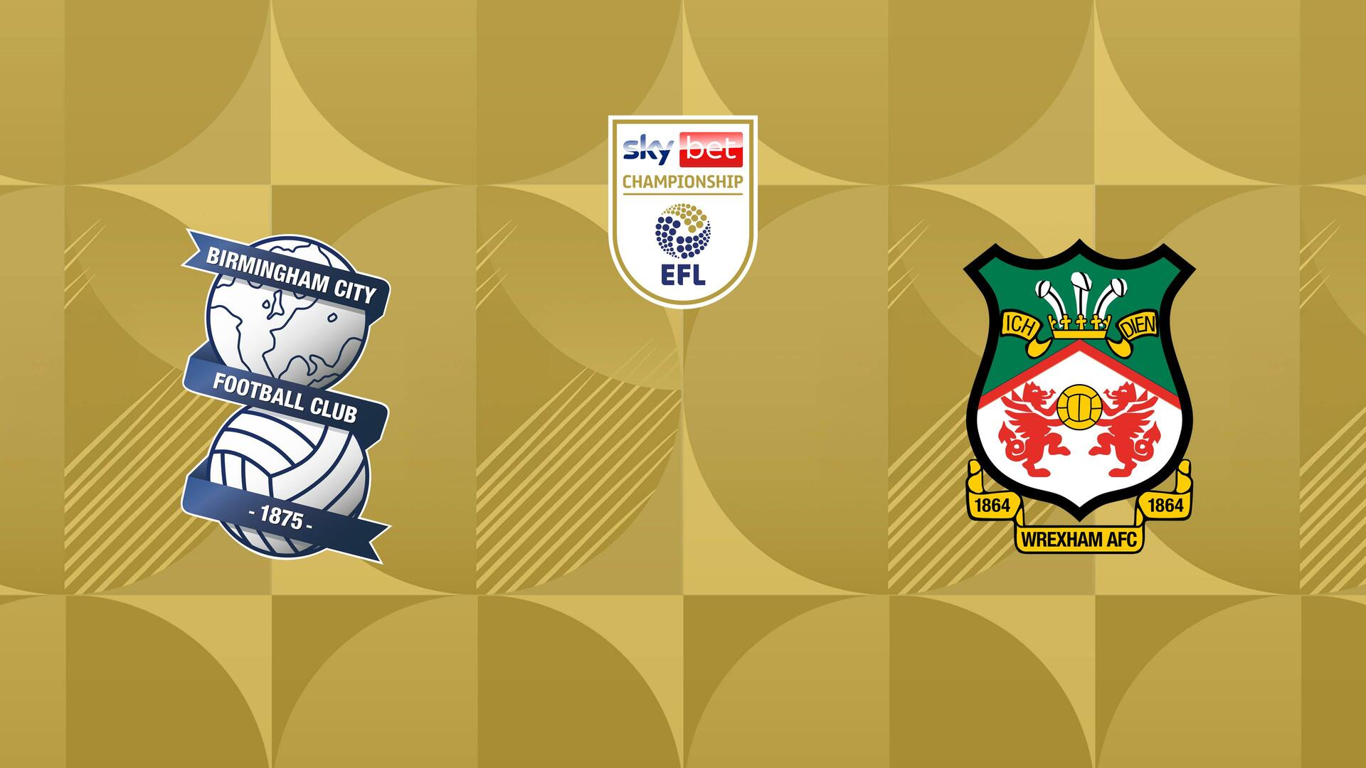 Birmingham City x Wrexham - Campeonato Inglês - Segunda Divisão : Birmingham City x Wrexham