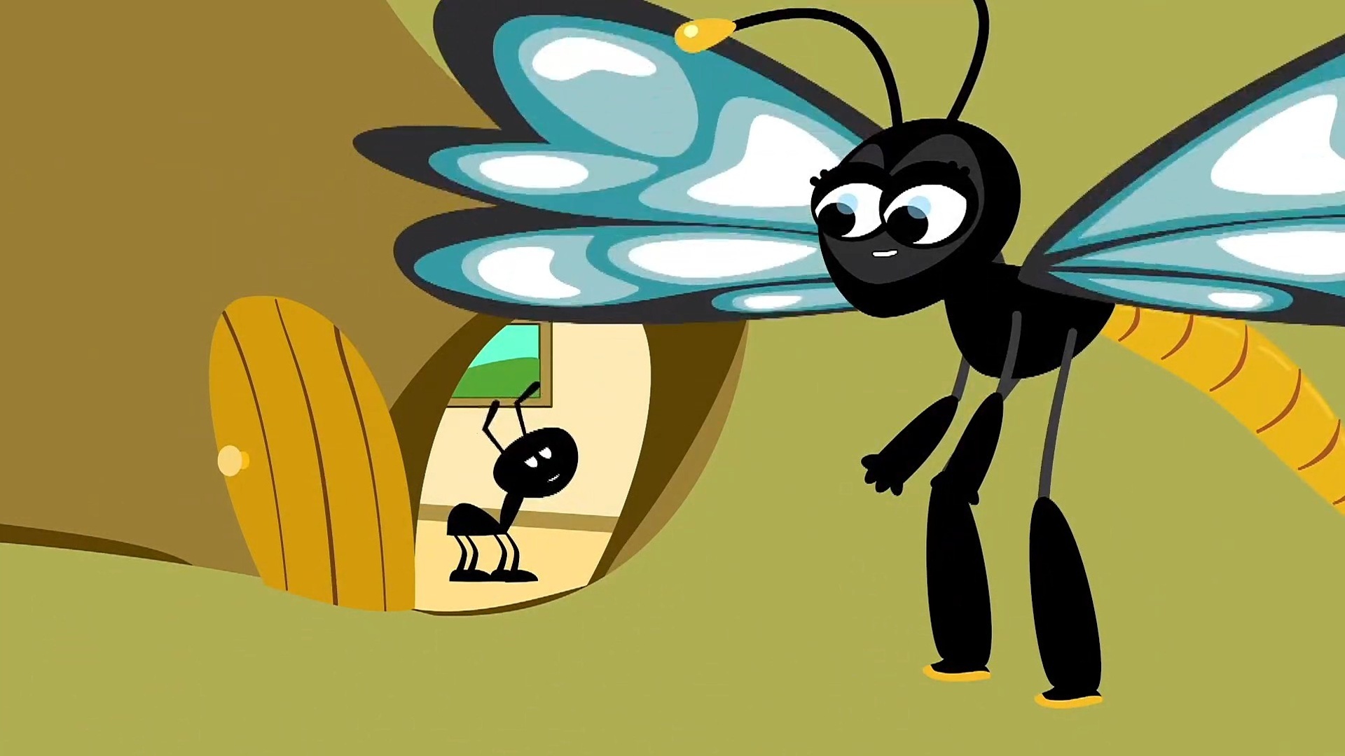 Hora da Naninha : Formiga e Borboleta