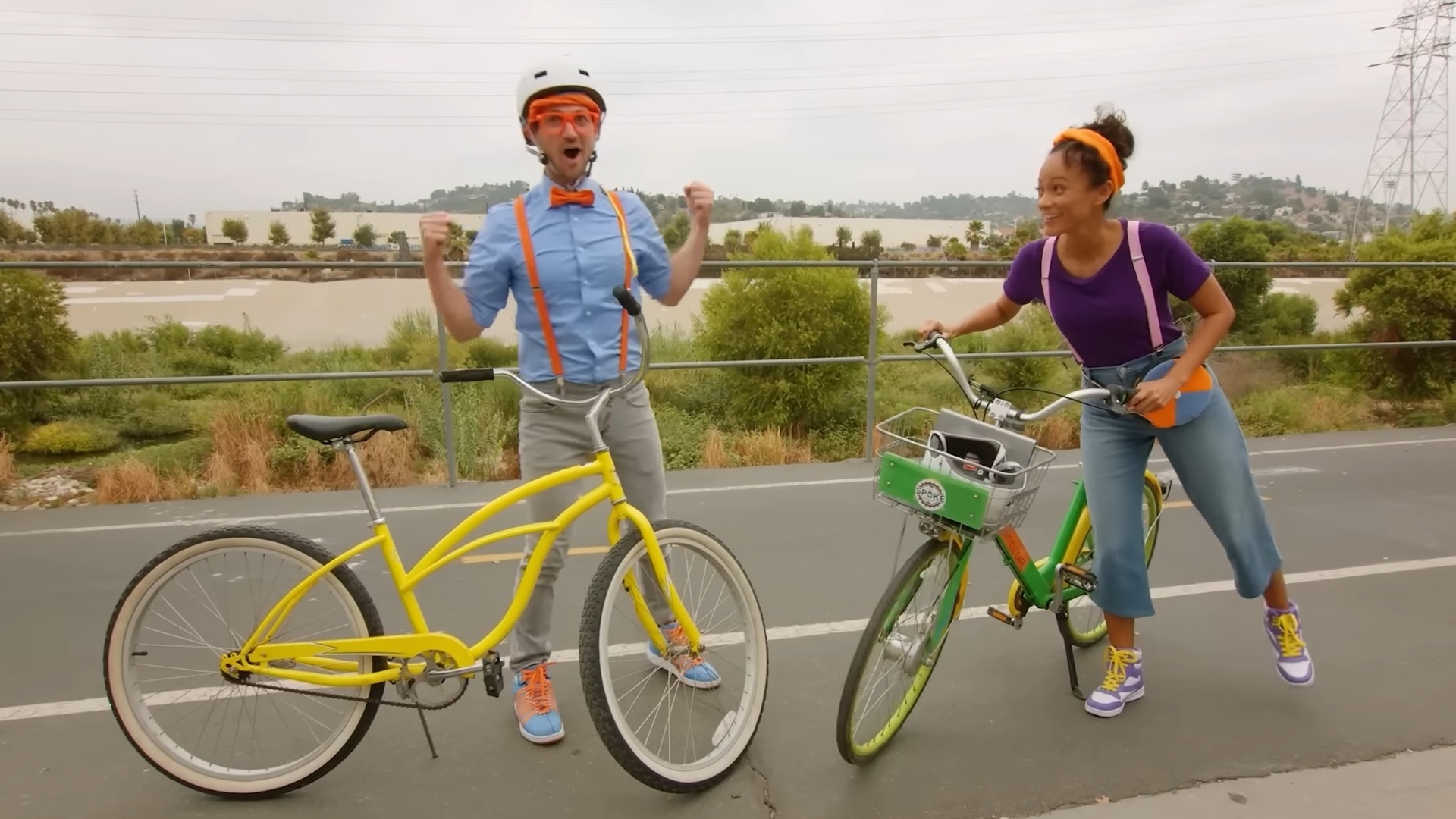 Blippi : Meekah & Blippi - Spoke Bicycle Café
