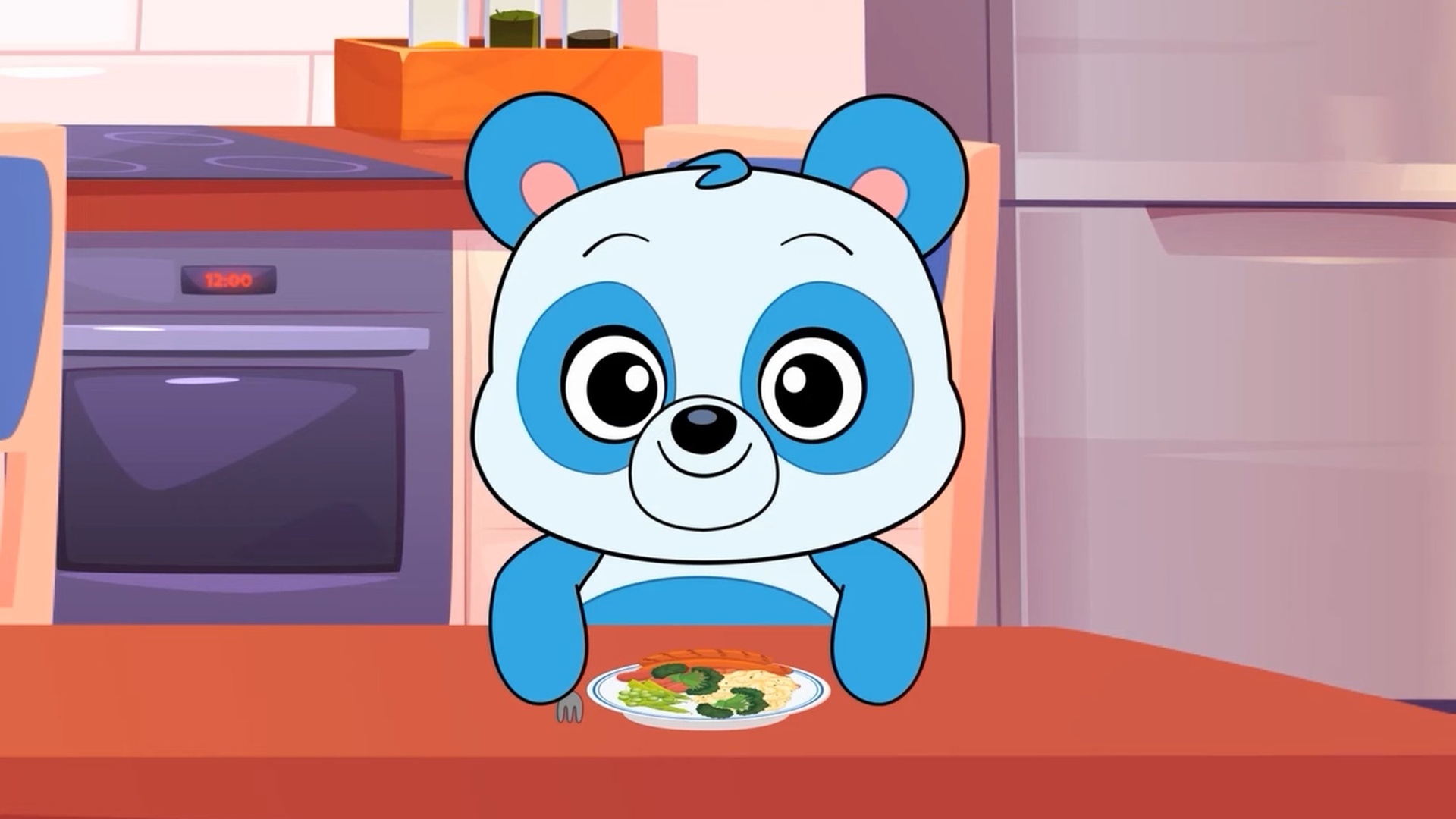 Gabu, o Panda Azul : O Jantar Divertido