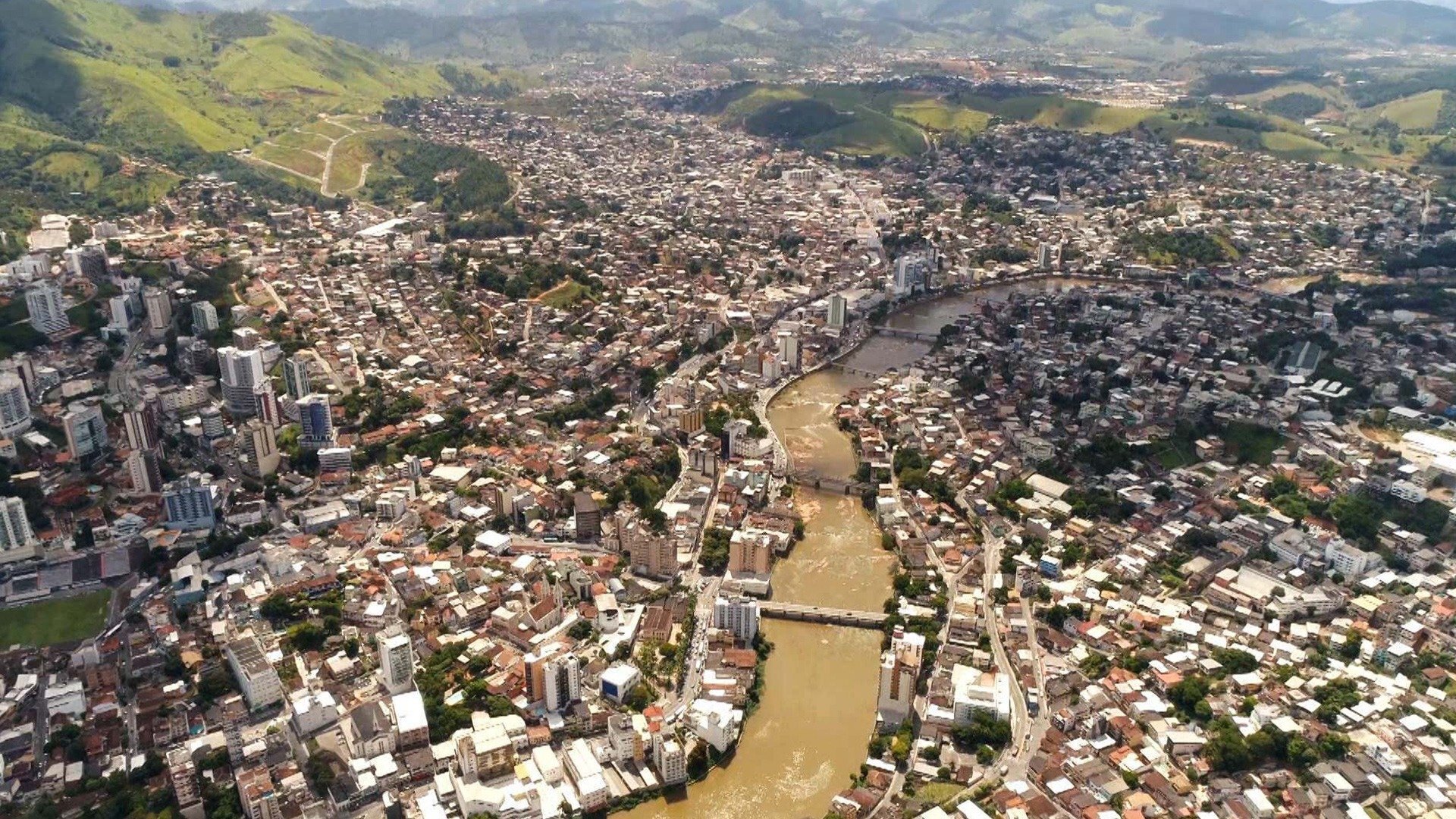 Brasil Visto de Cima : Cachoeiro de Itapemirim
