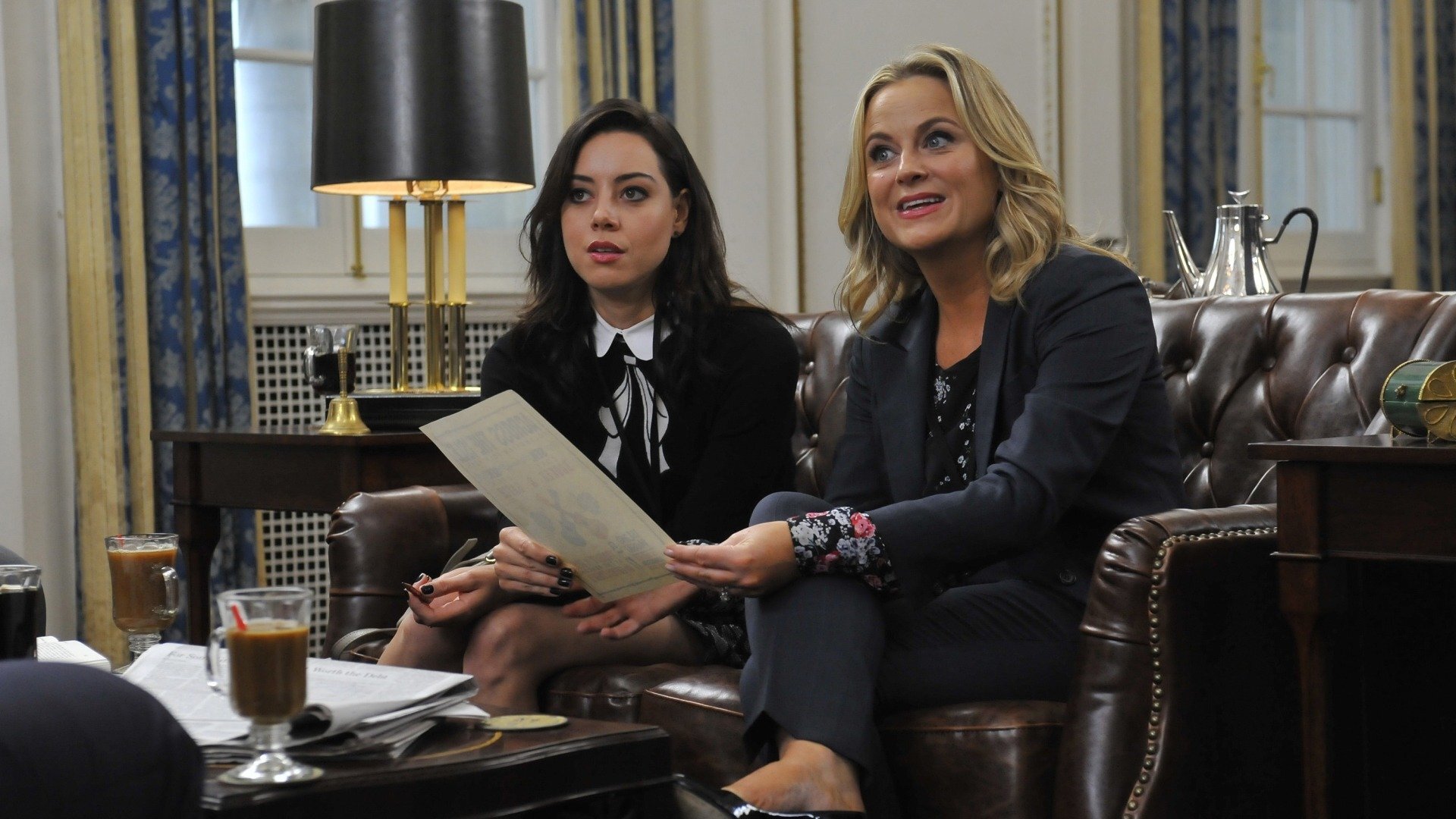 Parks and Recreation : Sra. Ludgate-Dwyer Vai a Washington