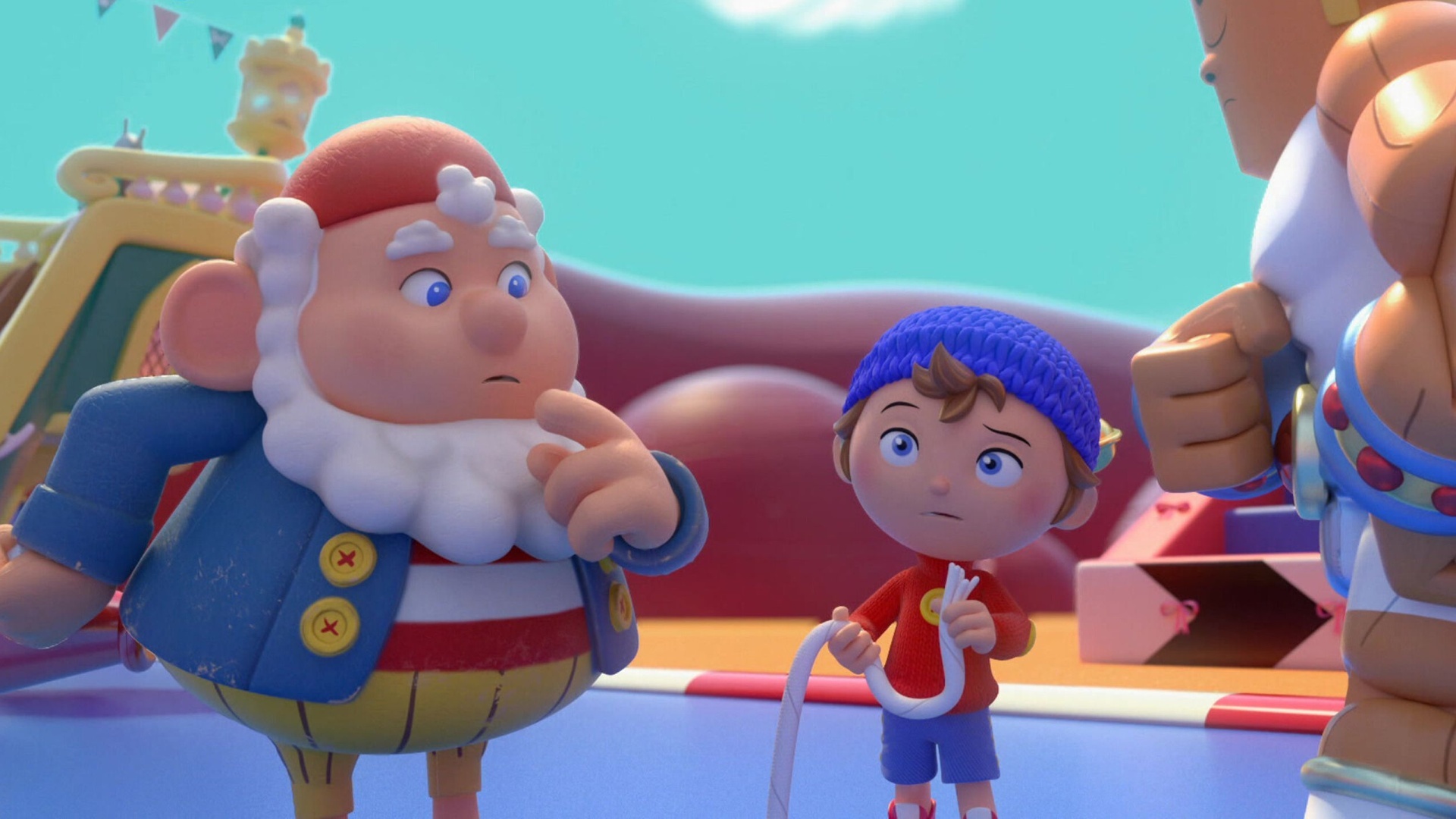 Noddy no País dos Brinquedos : O Caso da Corda do Cabo de Guerra