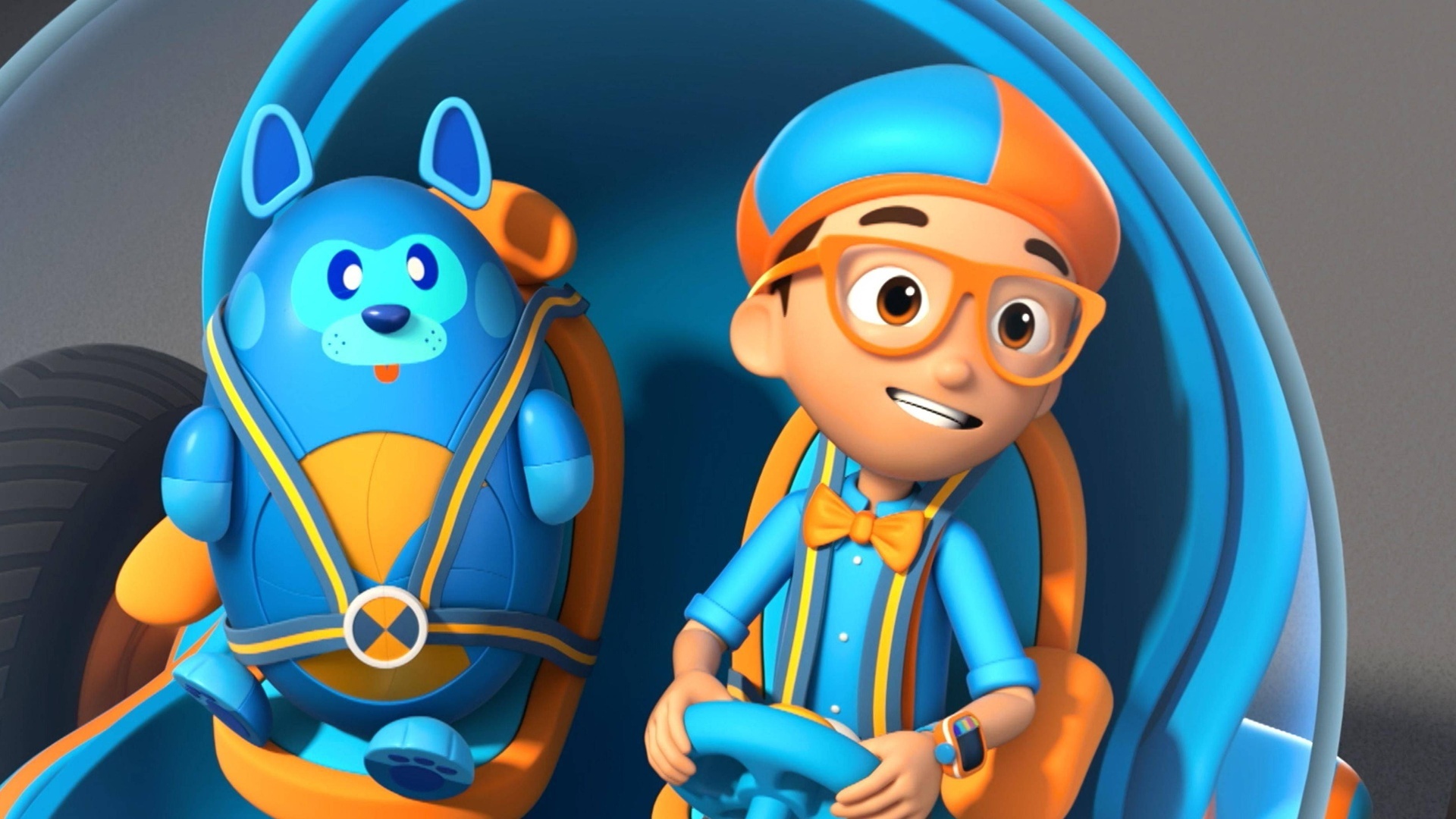 Maravilhas do Blippi - Desenhos Animados Educativos para Crianças : Guindaste
