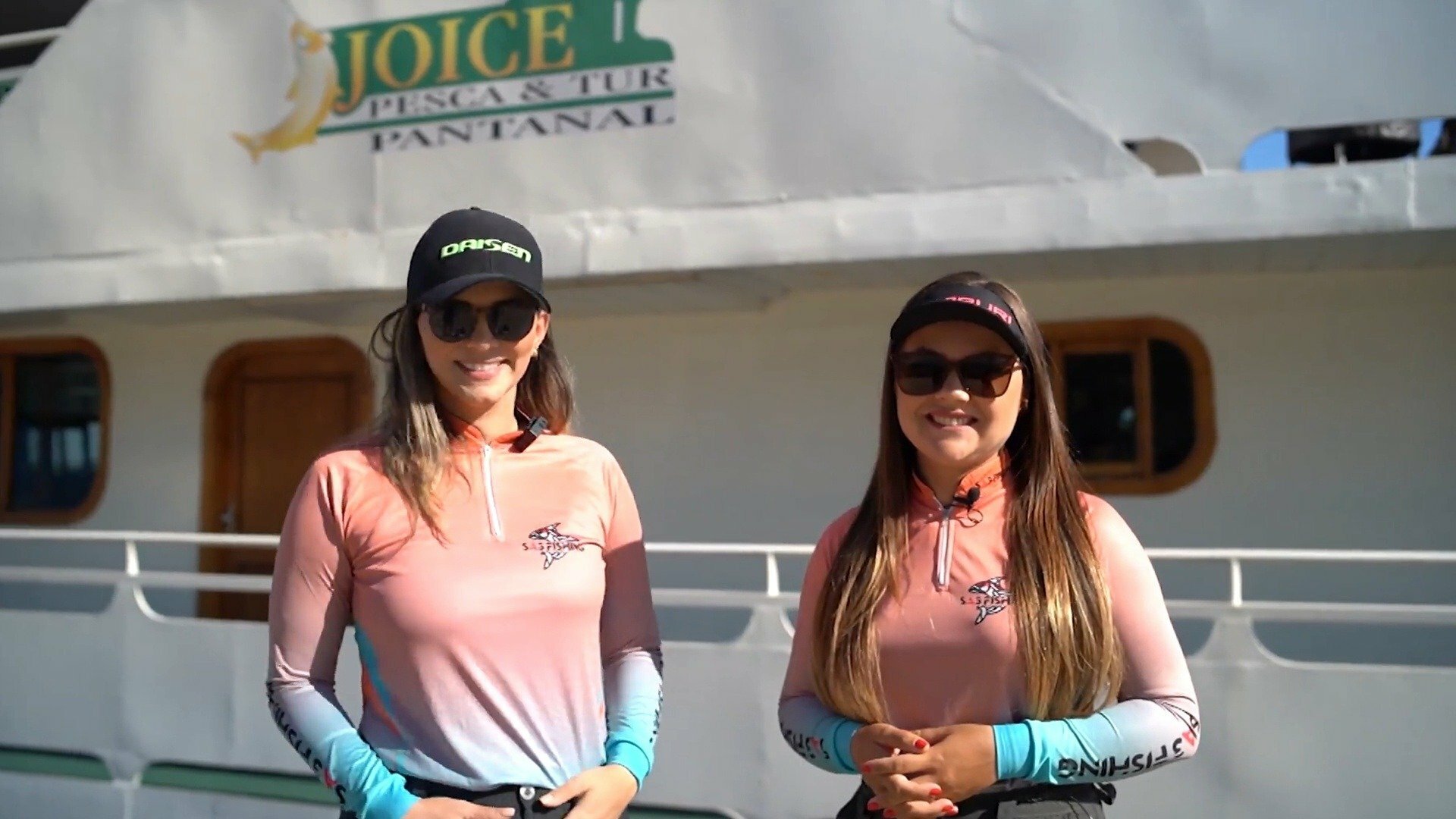 Elas na Pesca : Pescaria no Joice Tur Anzol Rosa