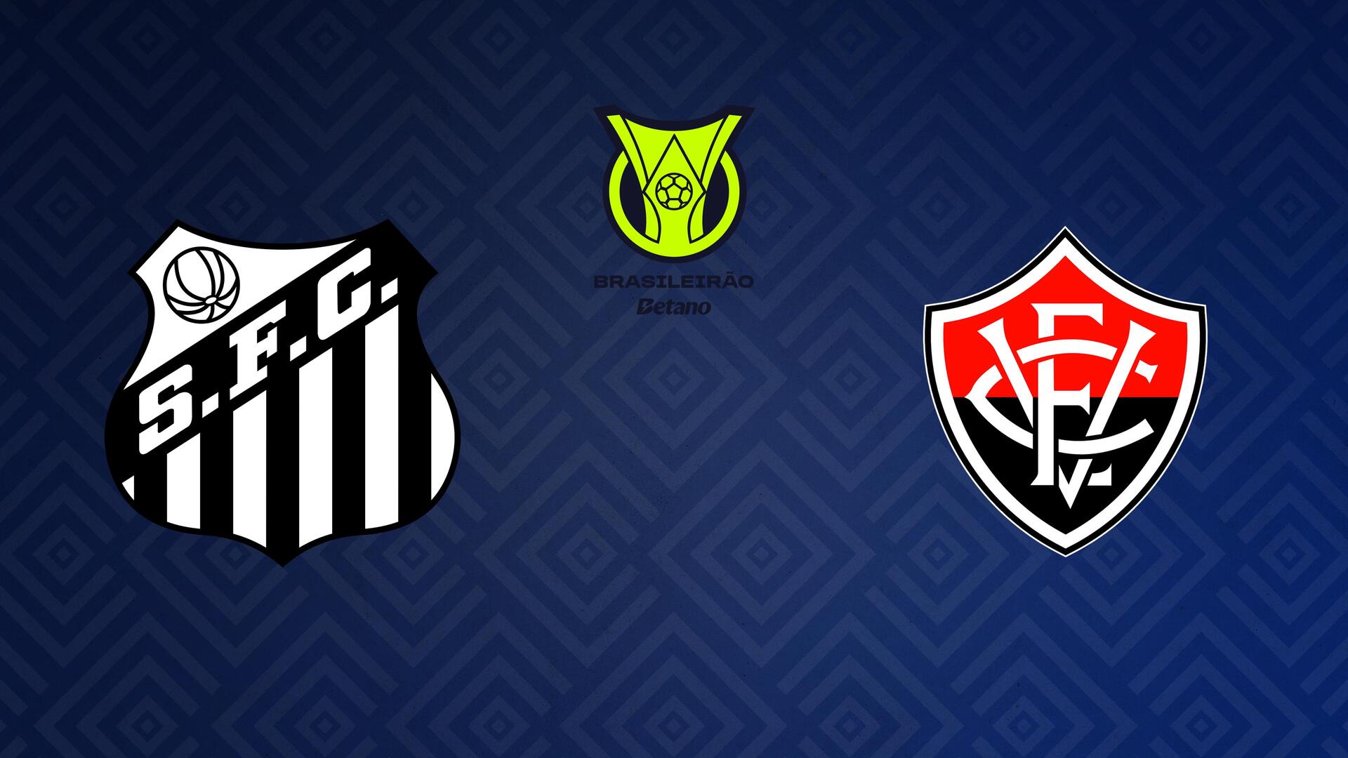 Santos x Vitória - Campeonato Brasileiro : Santos x Vitória