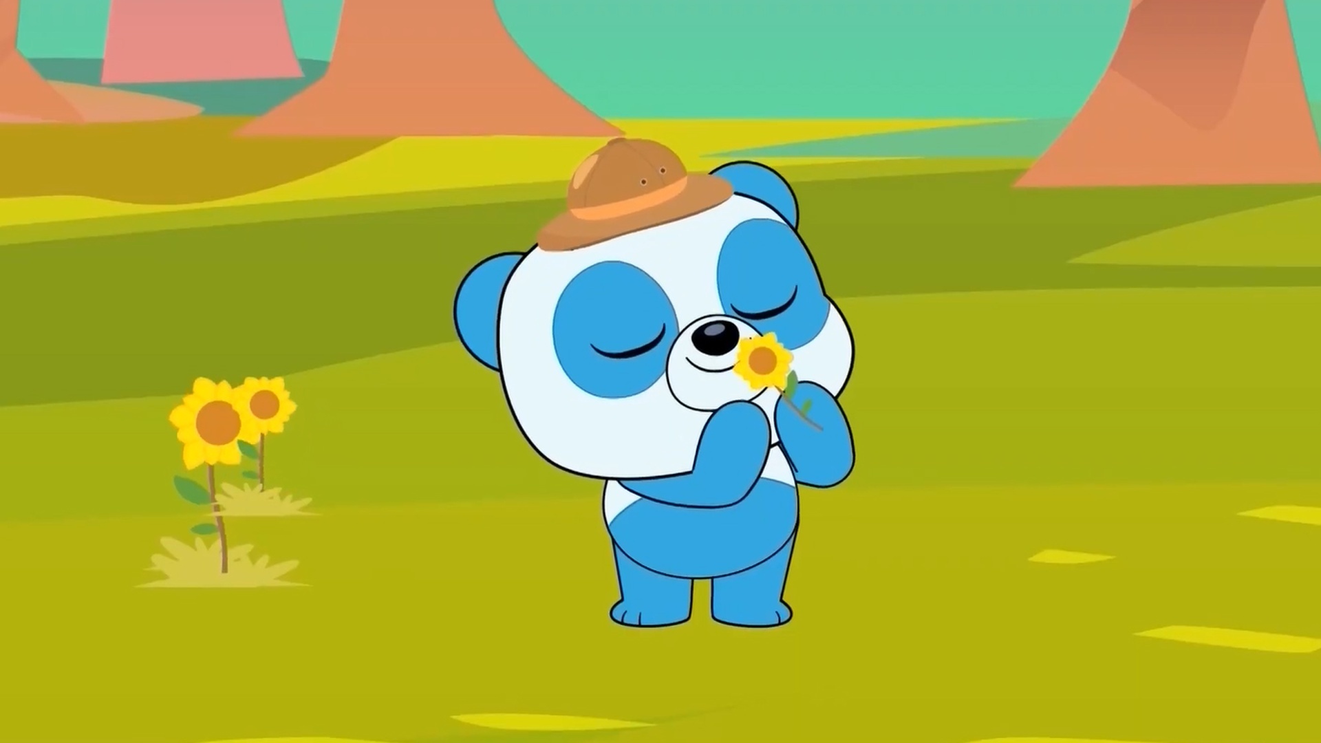 Gabu, o Panda Azul : Um Passeio na Floresta