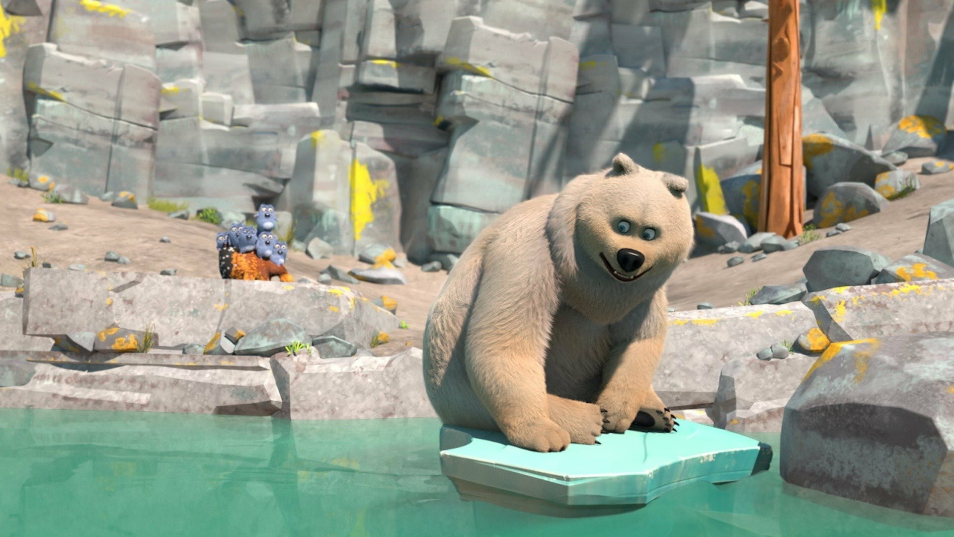 Grizzy e os Lemmings : Clima Polar