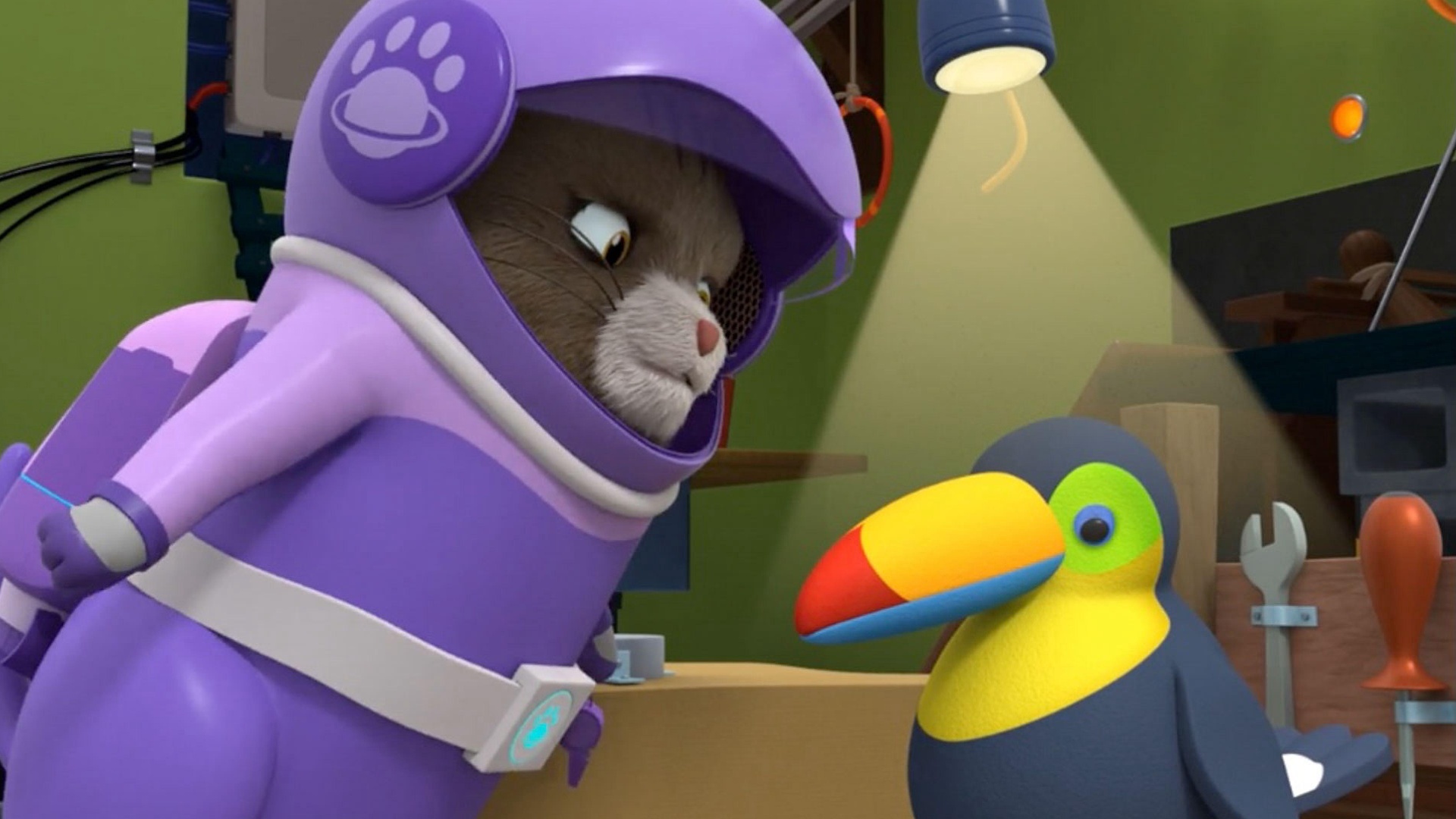 Agente Binky ao Resgate! : Tucano em Ação