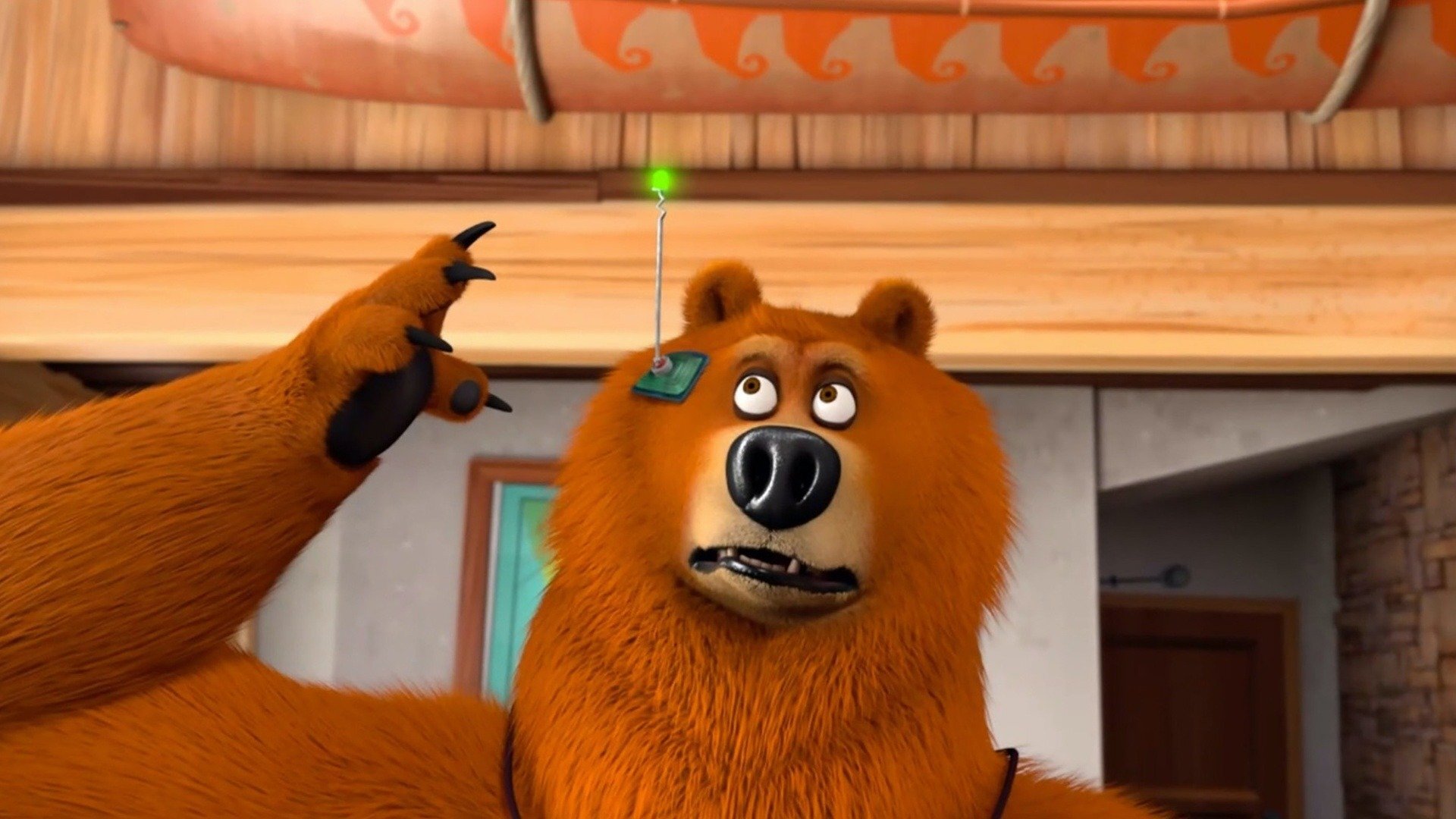 Grizzy e os Lemmings : Urso Mecatrônico