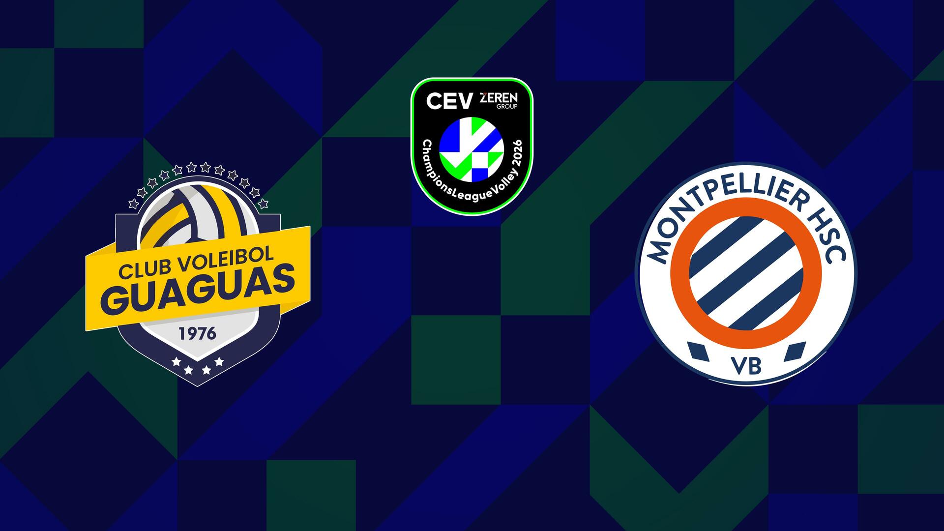 Guaguas x Montpellier - Liga dos Campeões da Europa de Vôlei Masculino : Guaguas x Montpellier