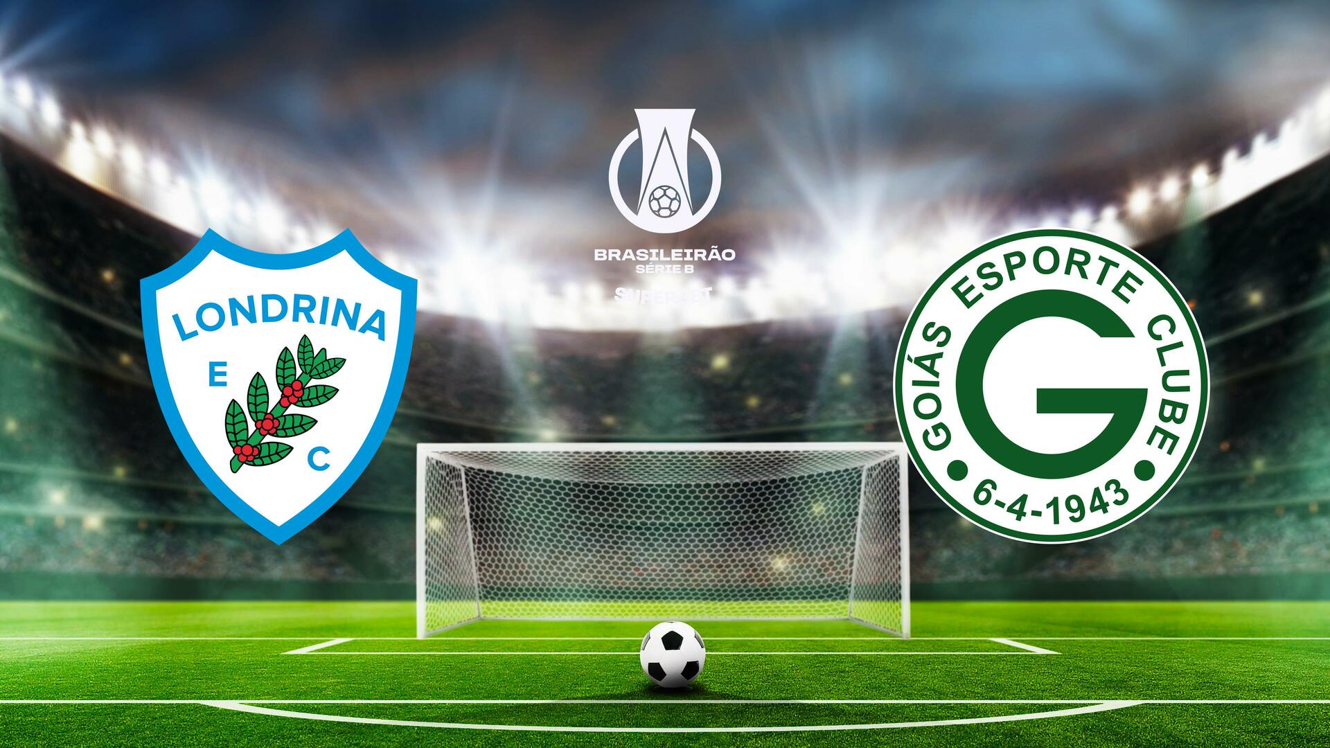Londrina x Goiás - Campeonato Brasileiro - Série B : Londrina x Goiás
