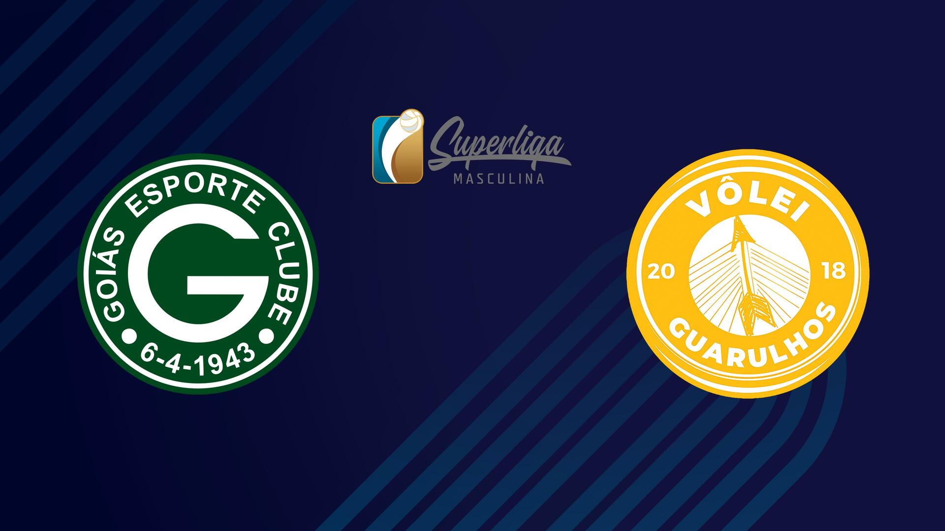 Goiás x Guarulhos - Superliga Masculina de Vôlei : Goiás x Guarulhos